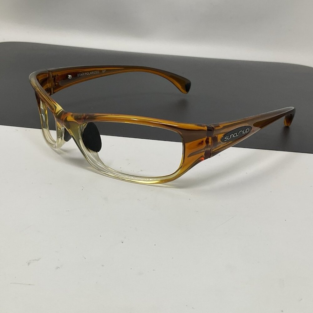 Suncloud Star Sunglasses Frame Clear Brown fade frame Only No Lenses